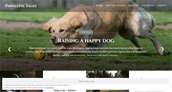 Desktop Screenshot of pawsitivetales.com